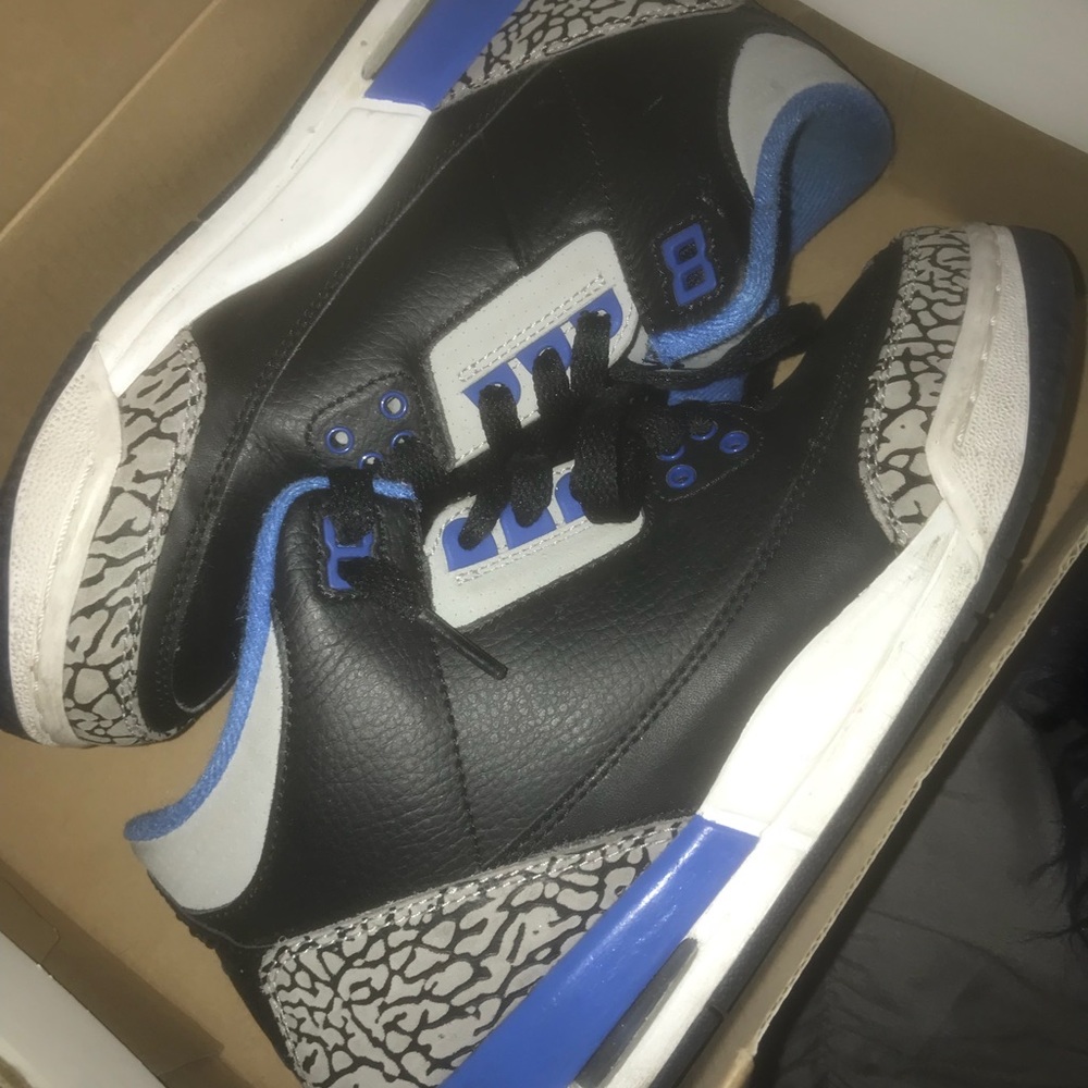 Sport blue 3s , 7y